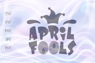 April Fools Day Sign Funny Props for Crafts and Graphics
