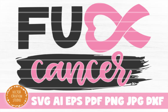 Breast Cancer Ribbon Design Funny Graphics for Crafts