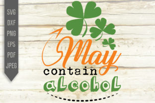 May Contain Alcohol Graphics for Crafts and Creative Publishing